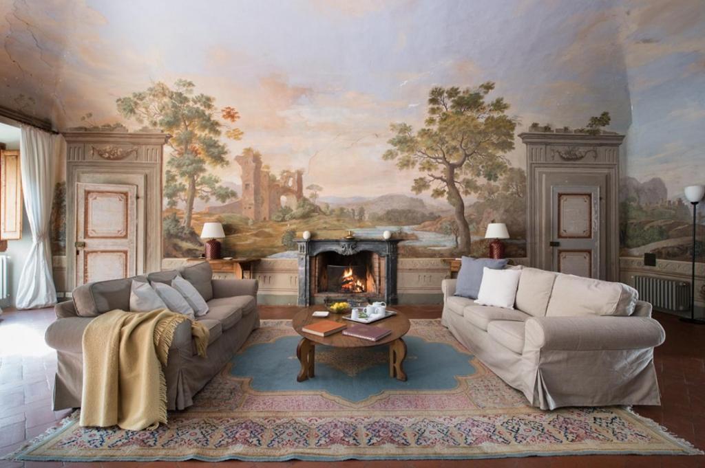 Villa De' Ricci Rignana B&B Greve in Chianti Exterior photo